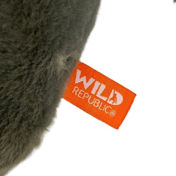 Wild Republic Gray Elephant Plush Stuffed Animal Toy 16 inch Dallas Zoo NEW - Picture 6 of 9